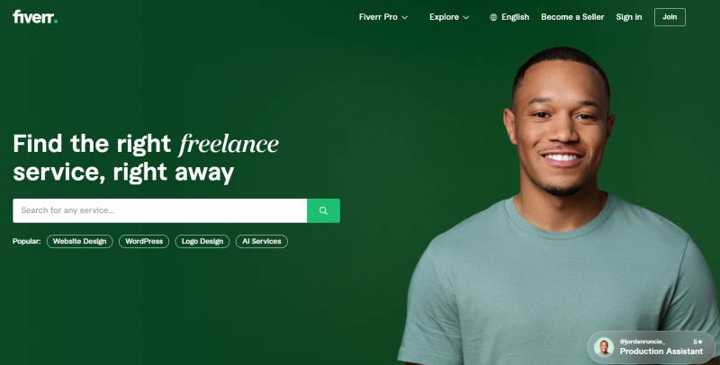 биржа фриланса Fiverr